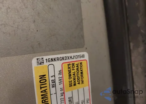 2017 Chevrolet Traverse 1Lt from USA, damaged, VIN 1GNKRGKDXHJ131540